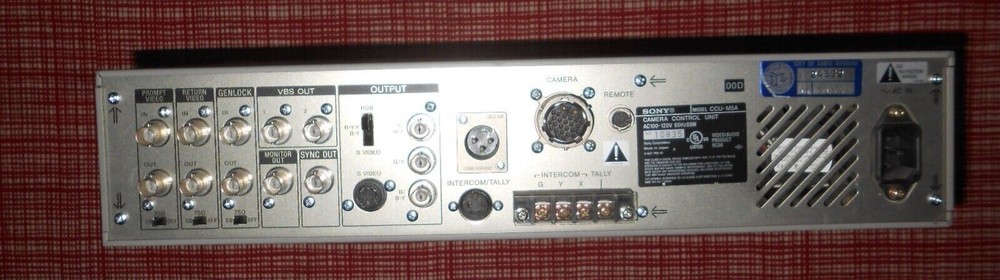 Sony Camera Control Unit CCU-M5A for DXC Cameras