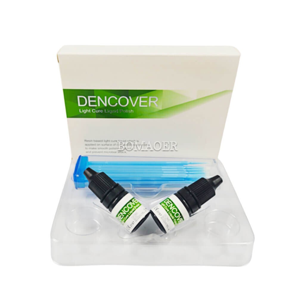 1 Pack DENCOVER light cure liquid polish 3ml/bottle