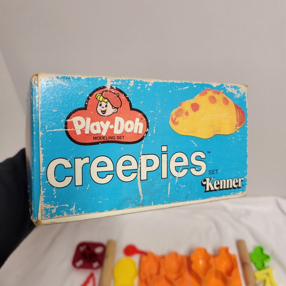 1978 Play Doh Creepies Box With Contents