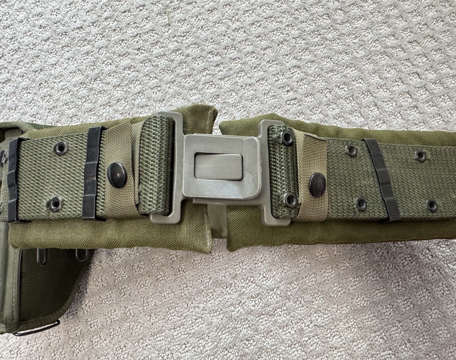Military Tactical Blackhawk Padded Belt With Bianchi UM84 Holster
