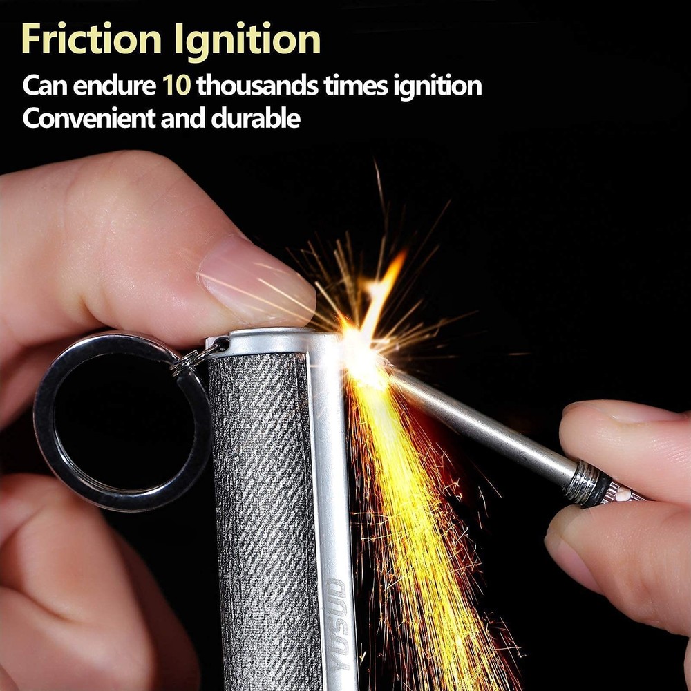 YUSUD 2 Pack Permanent Match with Replaceable Accessories, Never Ending Match...