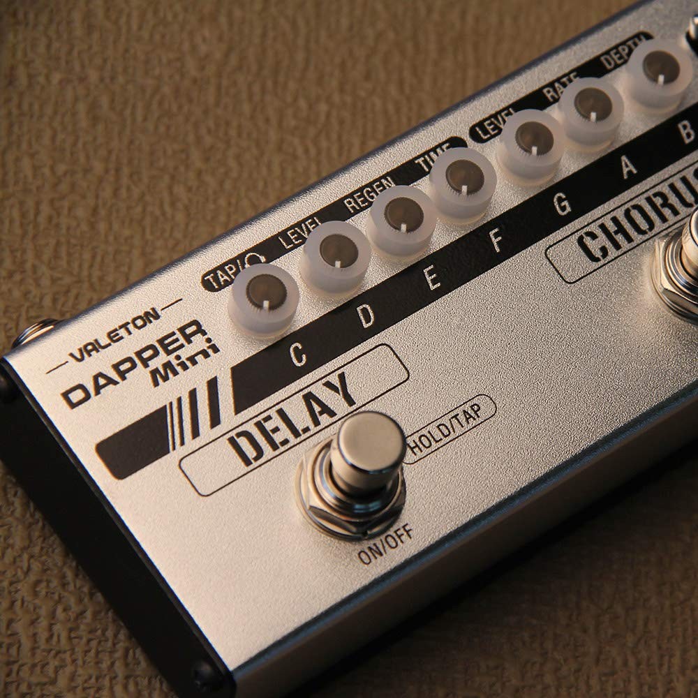 Dapper Mini Stage Session Gigging Gear Overdrive Distortion Chorus Delay Guit...