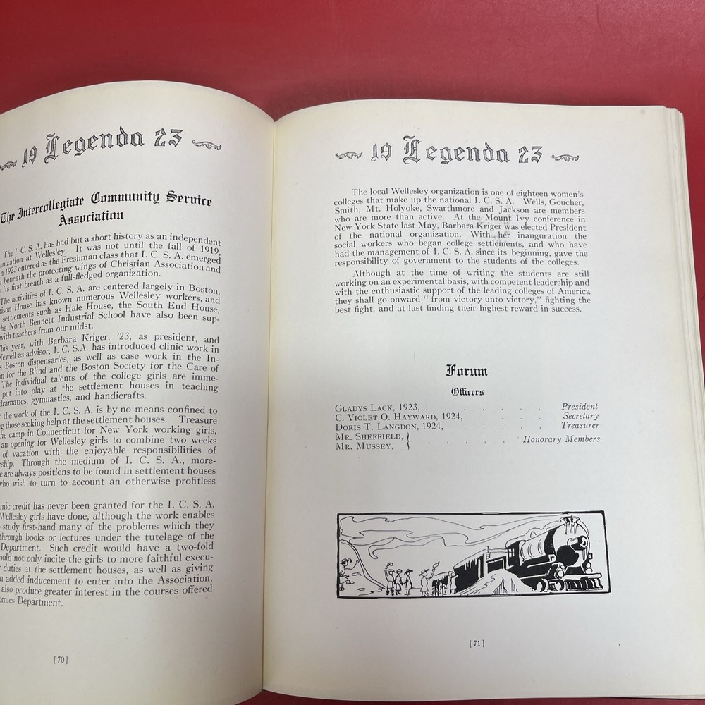 LEGENDA 1923 Yearbook