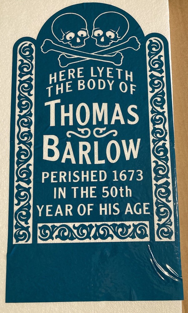 HALLOWEEN TOMBSTONE CUSTOM  Vinyl Pattern