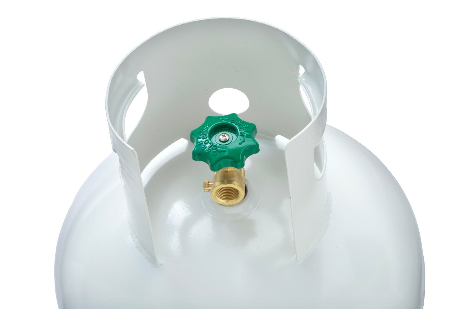 100 LB Pound Steel Propane Tank LPG Refillable Cylinder with POL Valve NEW