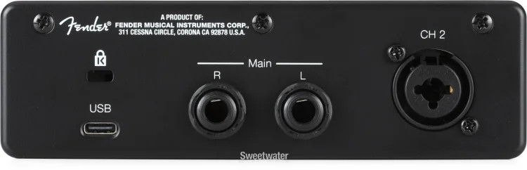 Fender Studio Quantum LT 2 USB-C Audio Interface