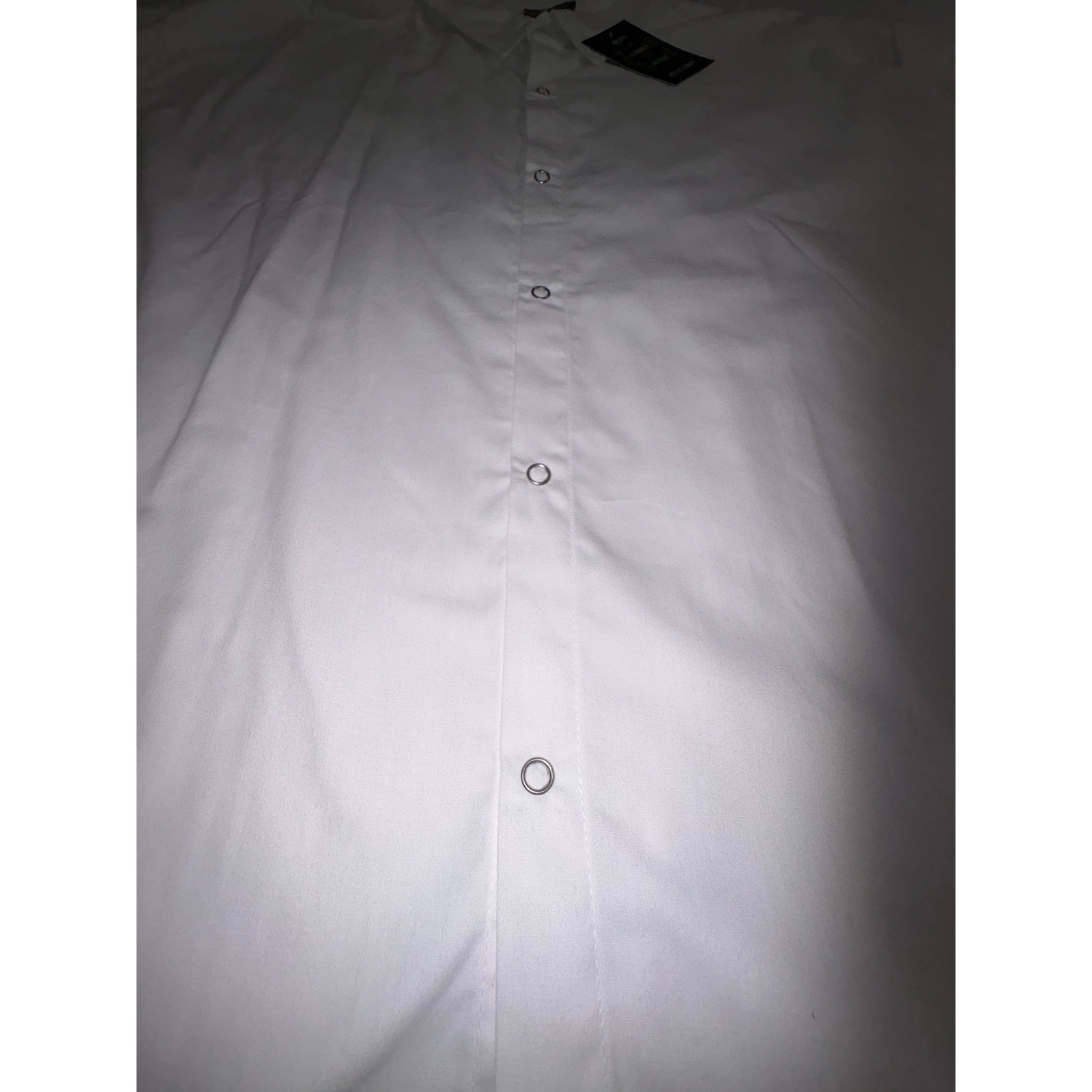 Chef Code White Chef Coat Shirt 4XL Short Sleeve Culinary Apparel Designer