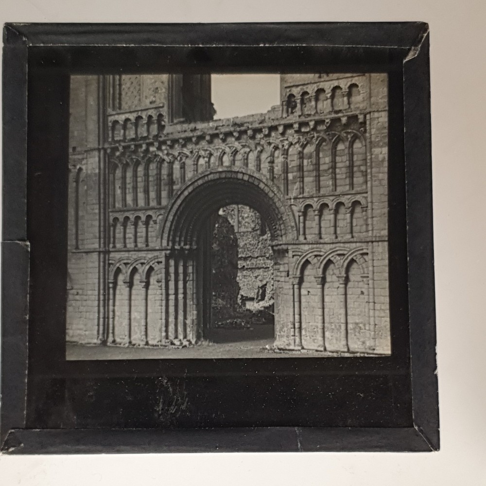 Old Magic Lantern Glass Slide
