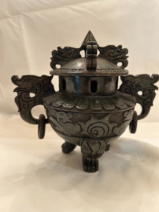 Antique Bronze Chinese Incense Burner Censor