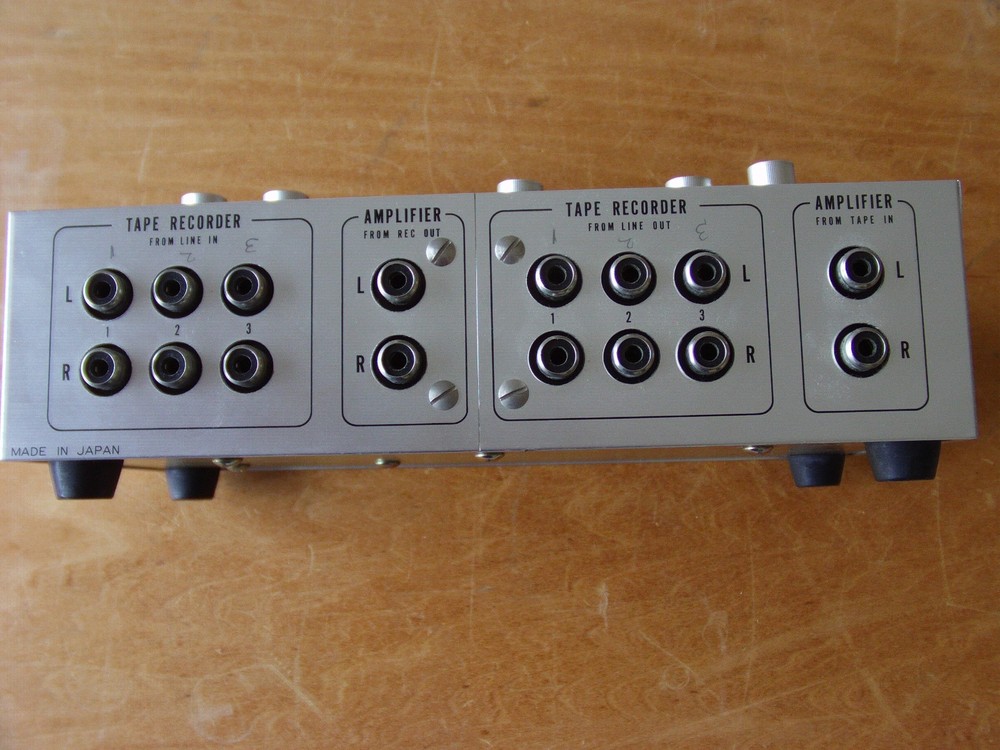 Sony SB-300 Tapecorder Selector Switch Box 3 Deck