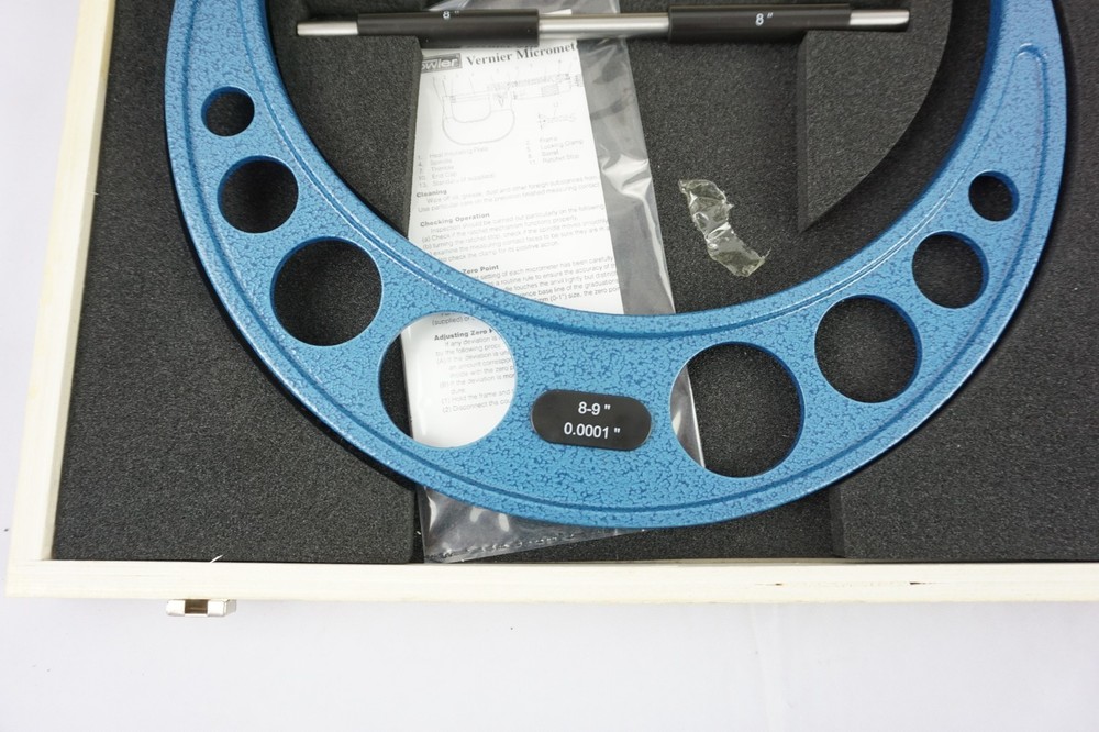 Fowler ML-038 Inside Micrometer 8-9" .0001 NEW