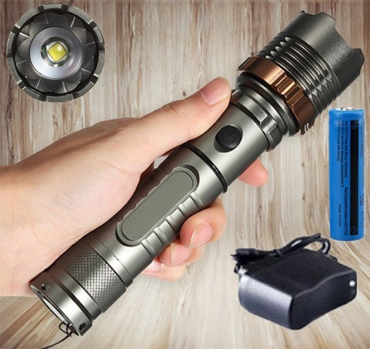950000000 Lumen Super Bright LED Tactical Flashlight Rechargeable LED Work Light