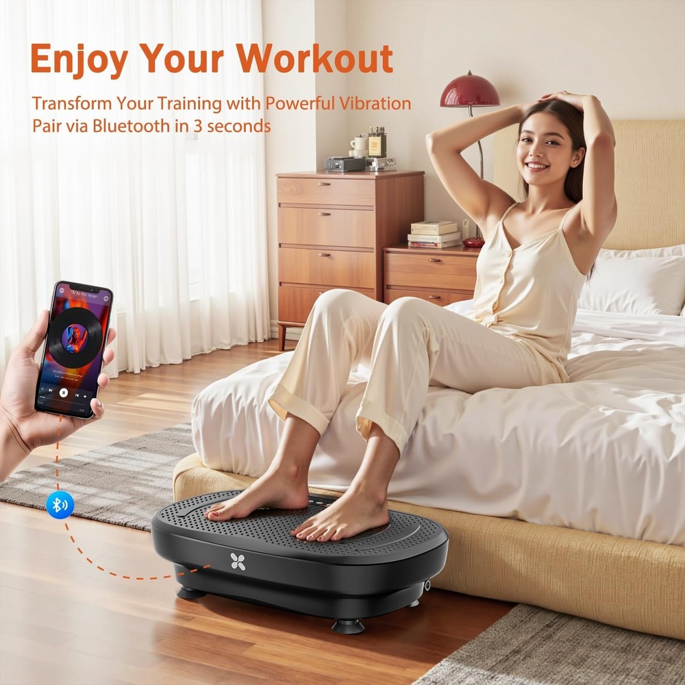 Vibration Plate Exercise Machine, Vibration Plate Platform for Lymphatic Drai...