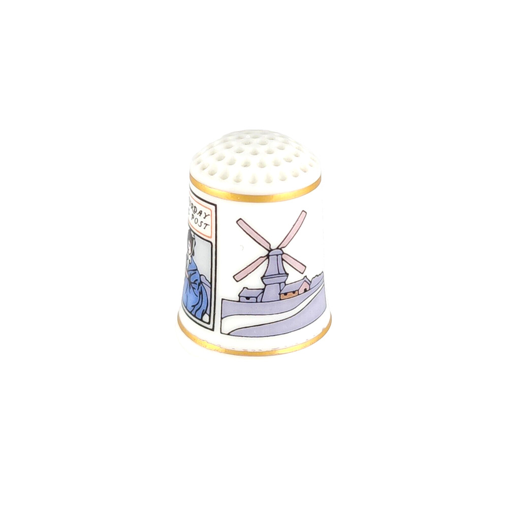 Thimble The Saturday Evening Post Fine Porcelain