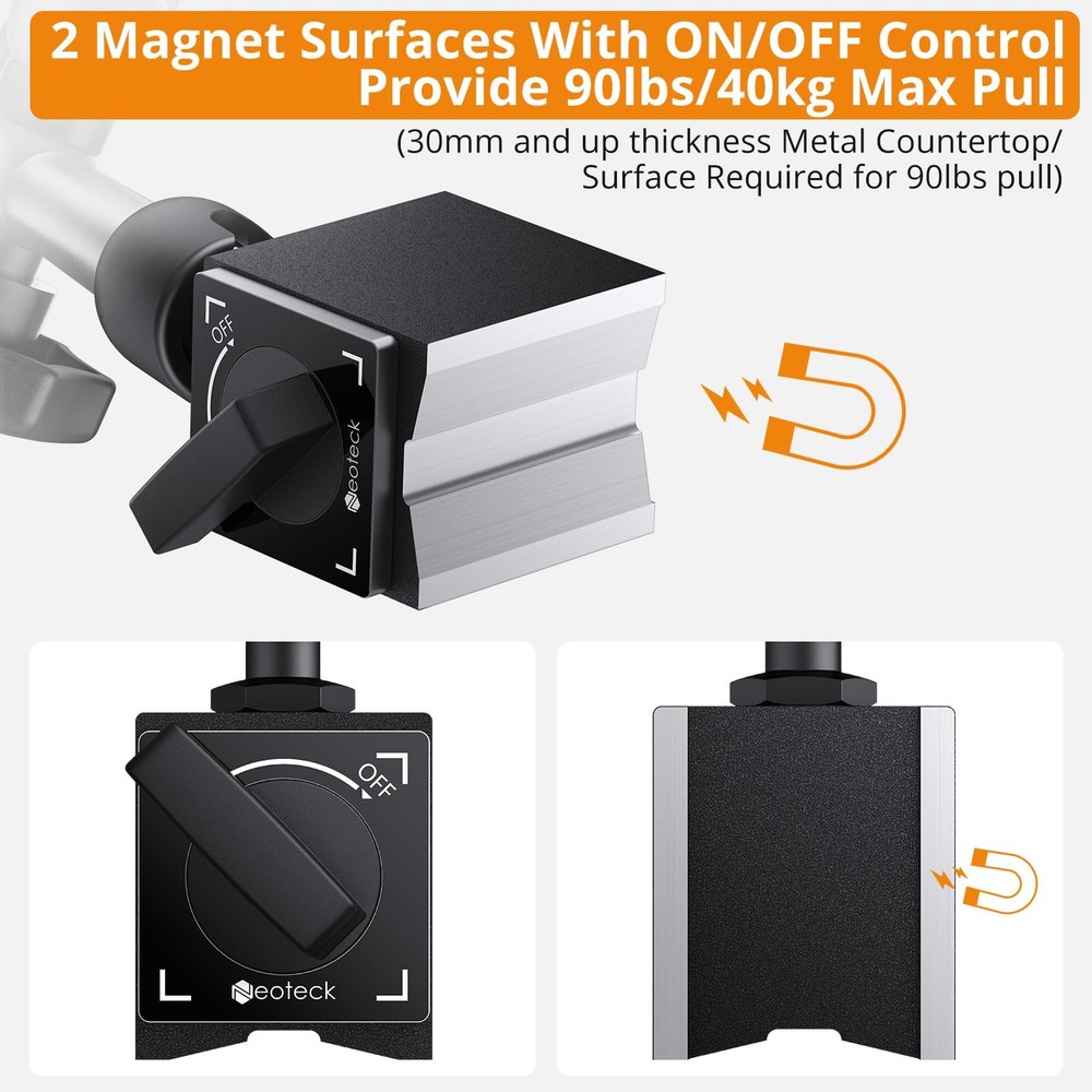 Neoteck 1" Digital Indicator + 0.03" Dial Set