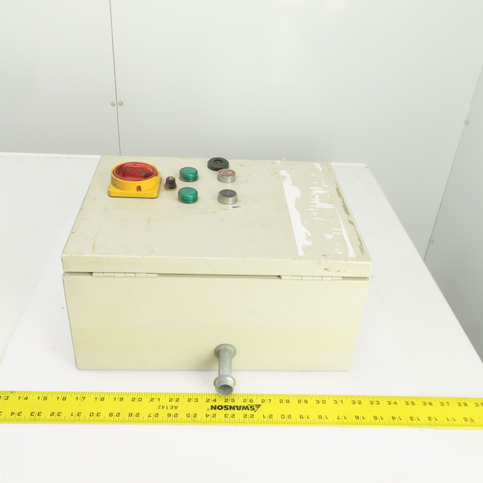 Single Phase 120V 10-16A Prewired Motor Starter Assembly W/Timer & Disconnect