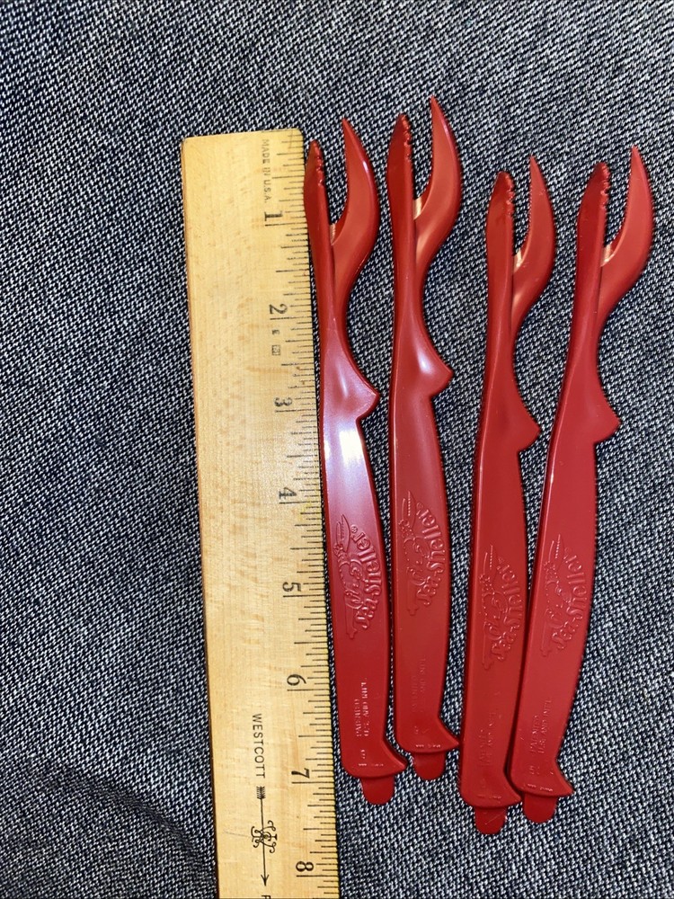 4 Sea Sheller Crab Lobster Shellfish Fork Utensil Tool Cracker Picker