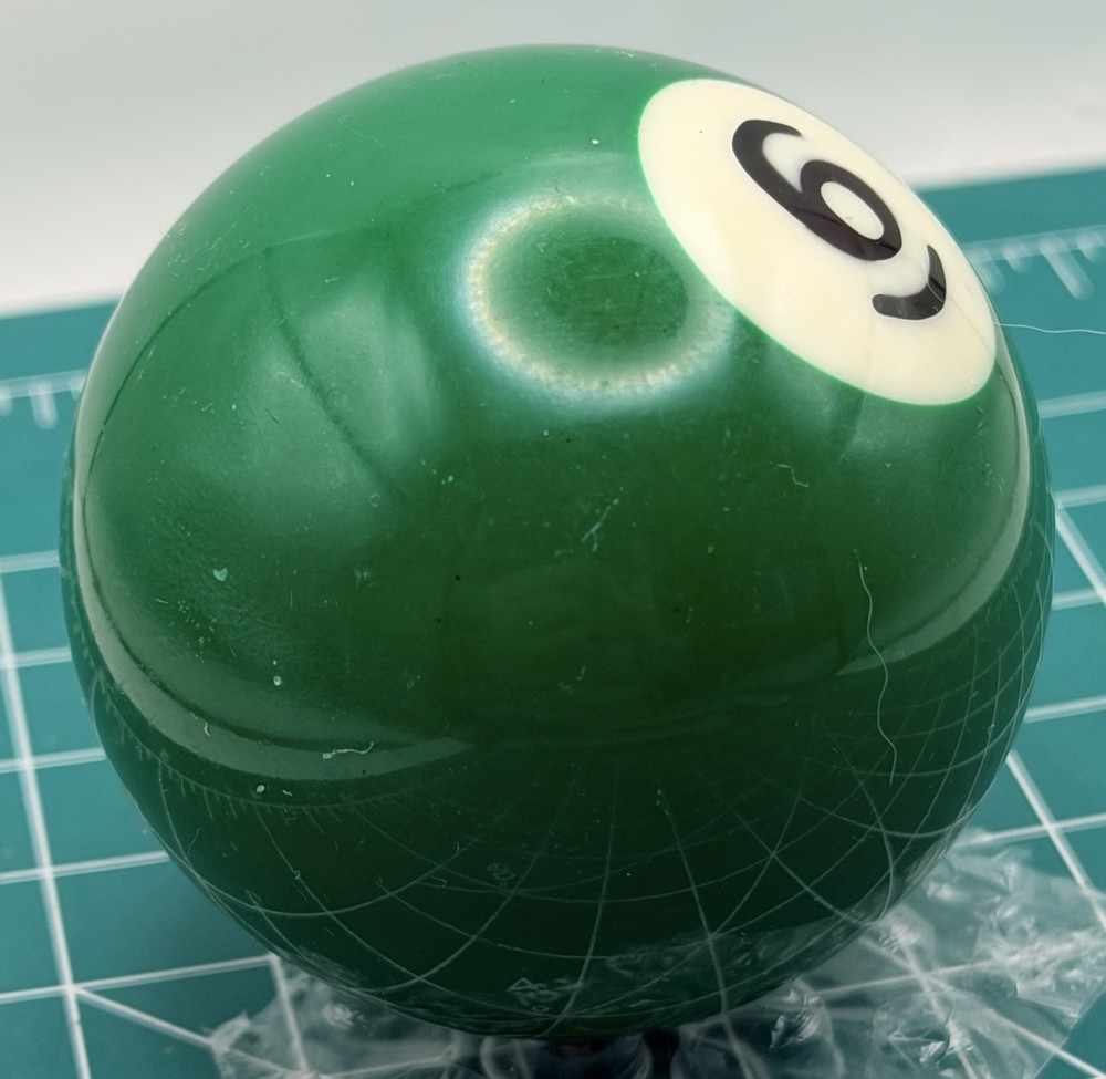 Single #6 Billiard Pool Ball Replacement Standard 2.25" Green Solid New Game Pcs