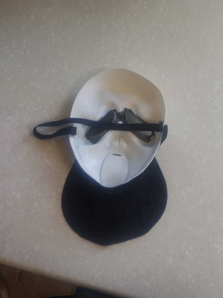 Vtg Scream Ghostface Mask Easter Unlimited Inc