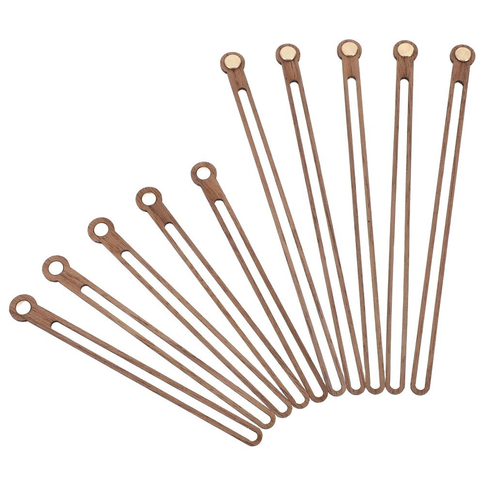 5 Sets Solid Wood Pointer Clock Repair Hands Mechanism Replacement