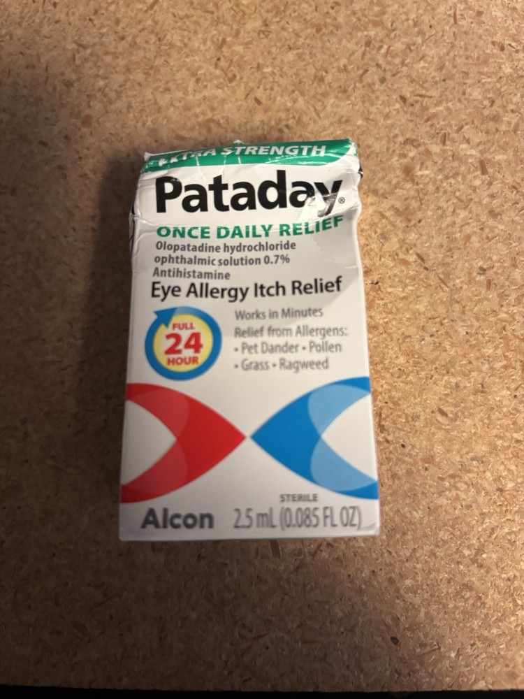 pataday eye drops extra strength Exp 11/30/26