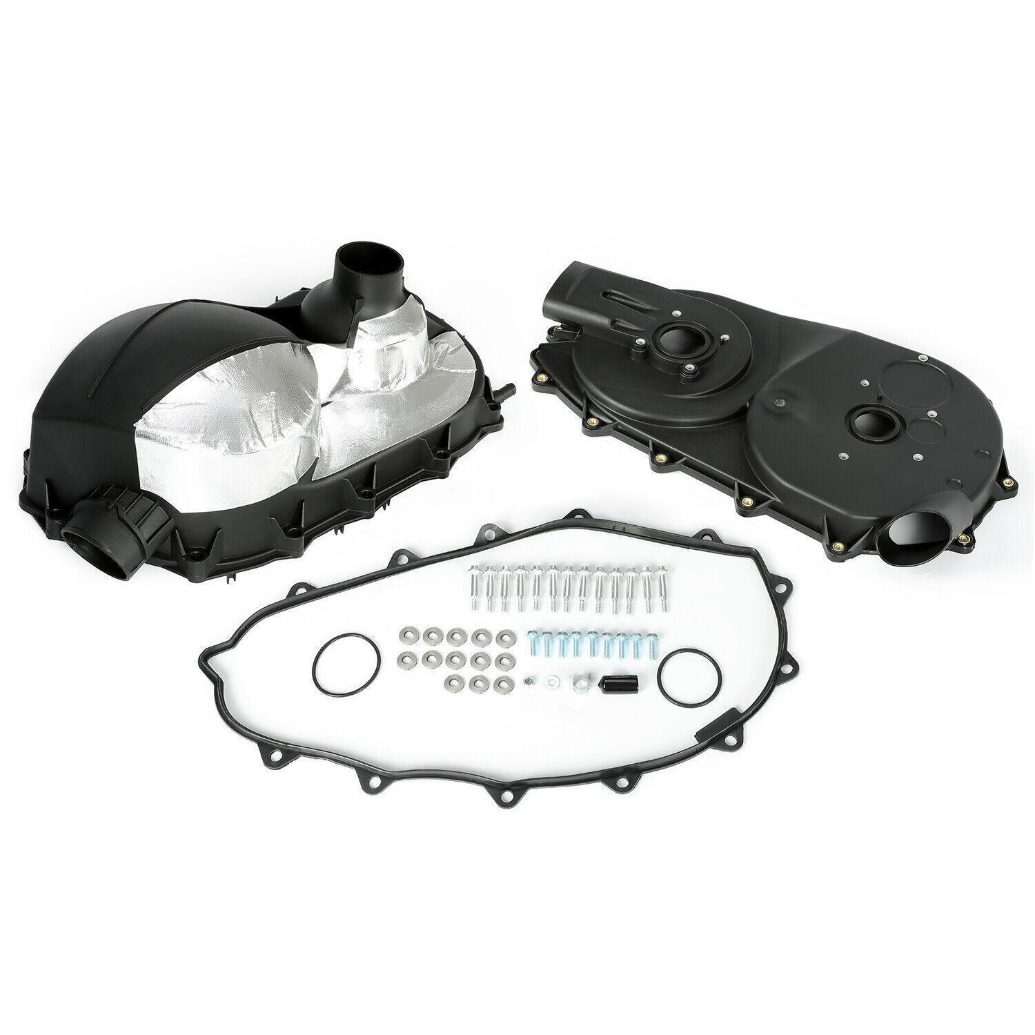 For Can Am Maverick 1000R Drive Clutch Belt Cover CVT Kit Belt Box Set 2014-2020