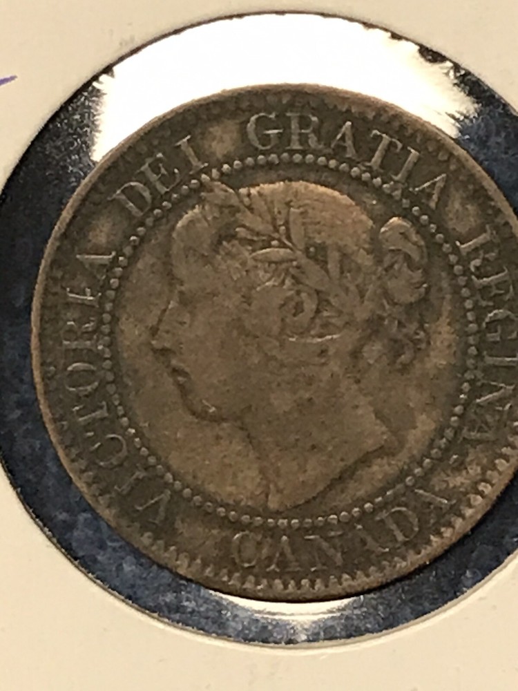 1859 Canada One Cent Coin