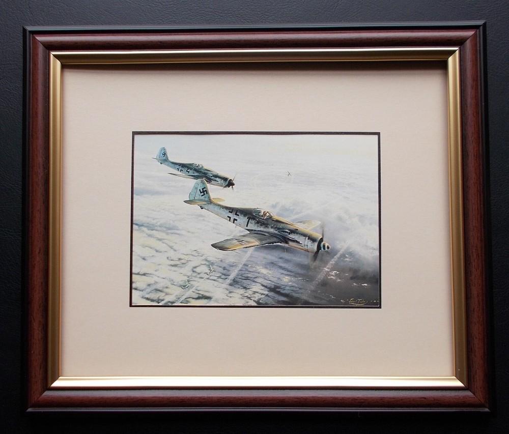 aircraft print framed by robert taylor