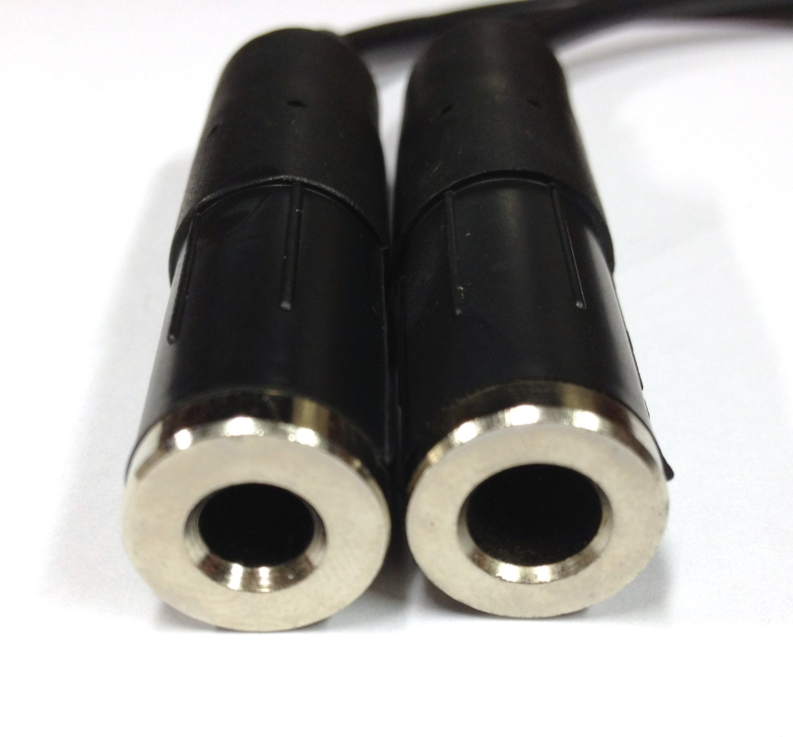 GENERAL AVIATION DUAL TWIN PLUG HEADSET TO SPORTYS RADIO ADAPTER CABLE 1/4" 1/5"