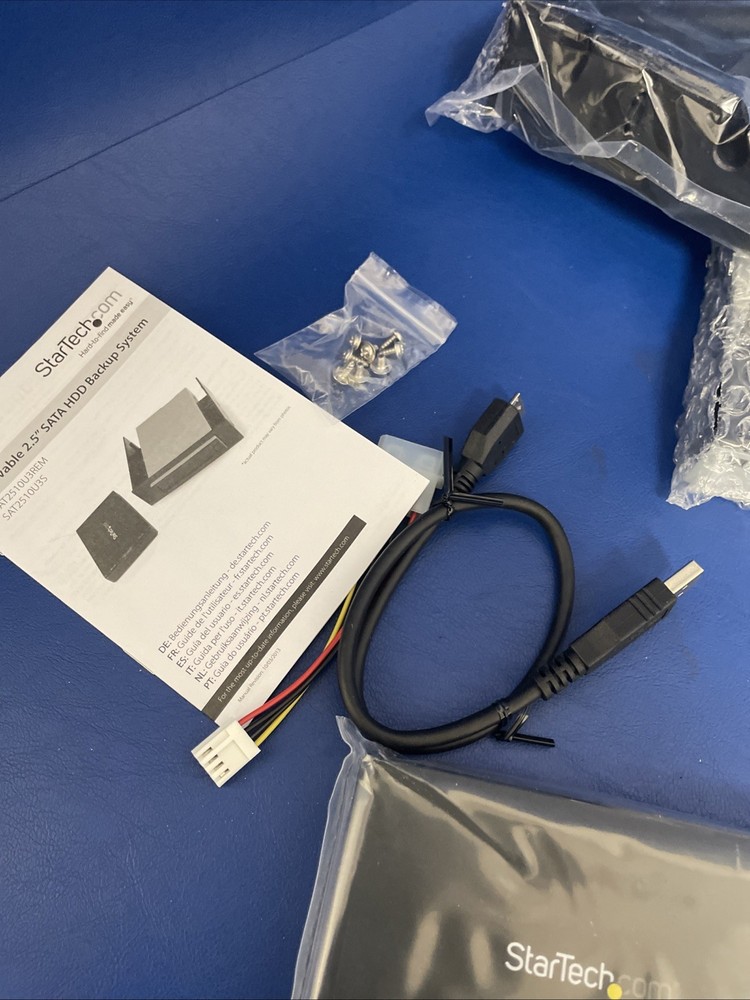 STARTECHCOME SAT2510U3REM HDD Storage Computer PC Backup System.