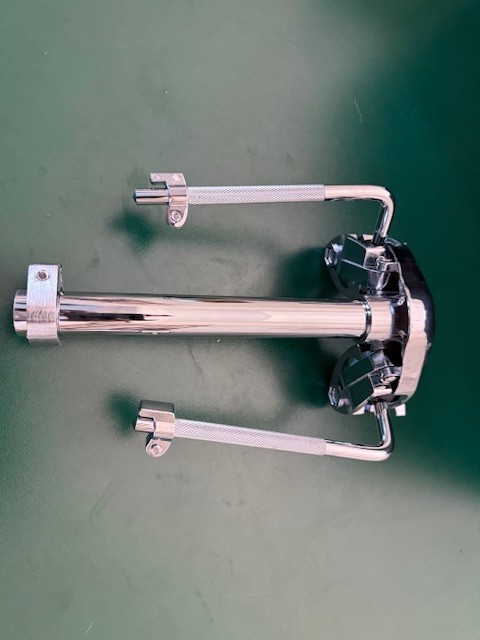Double Tom Holder Drum Holder Mount Professional Double Tom Arm Clamp