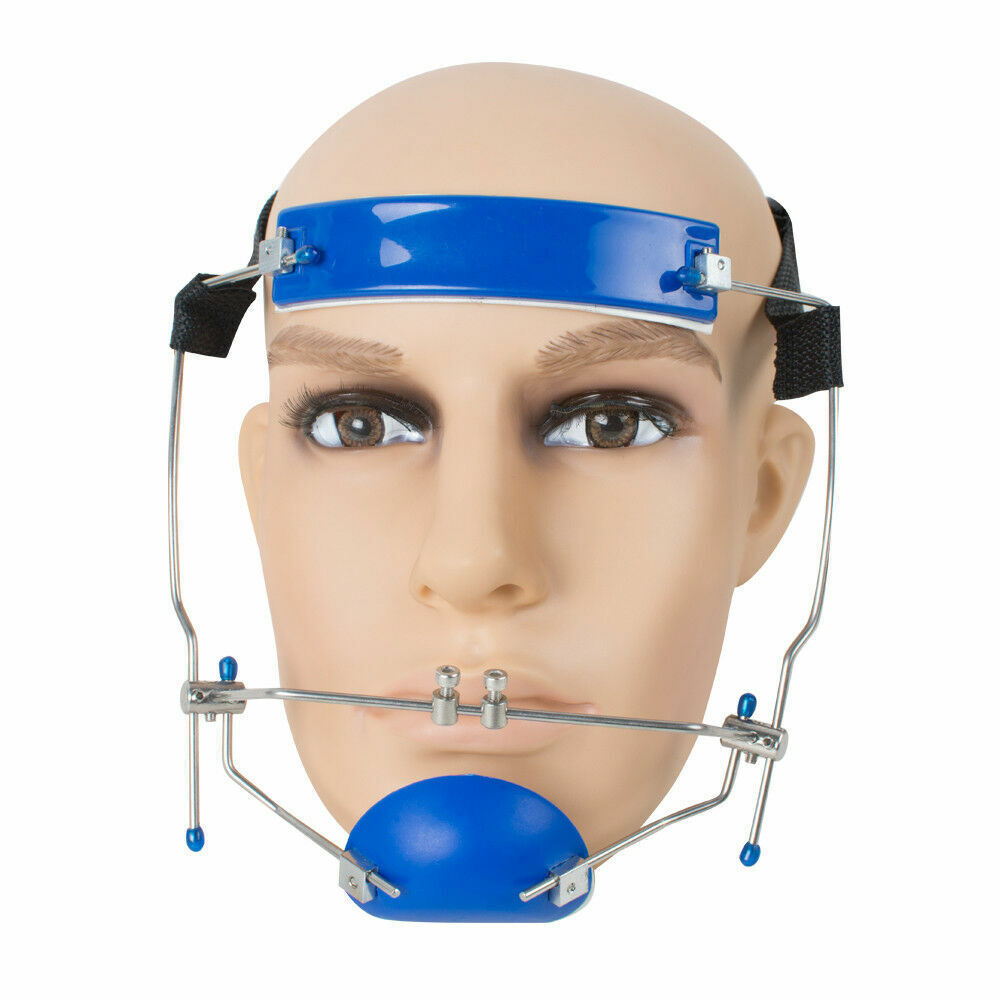Dental Orthodontic Forward Reverse-Pull Headgear with Double lever Adjustable