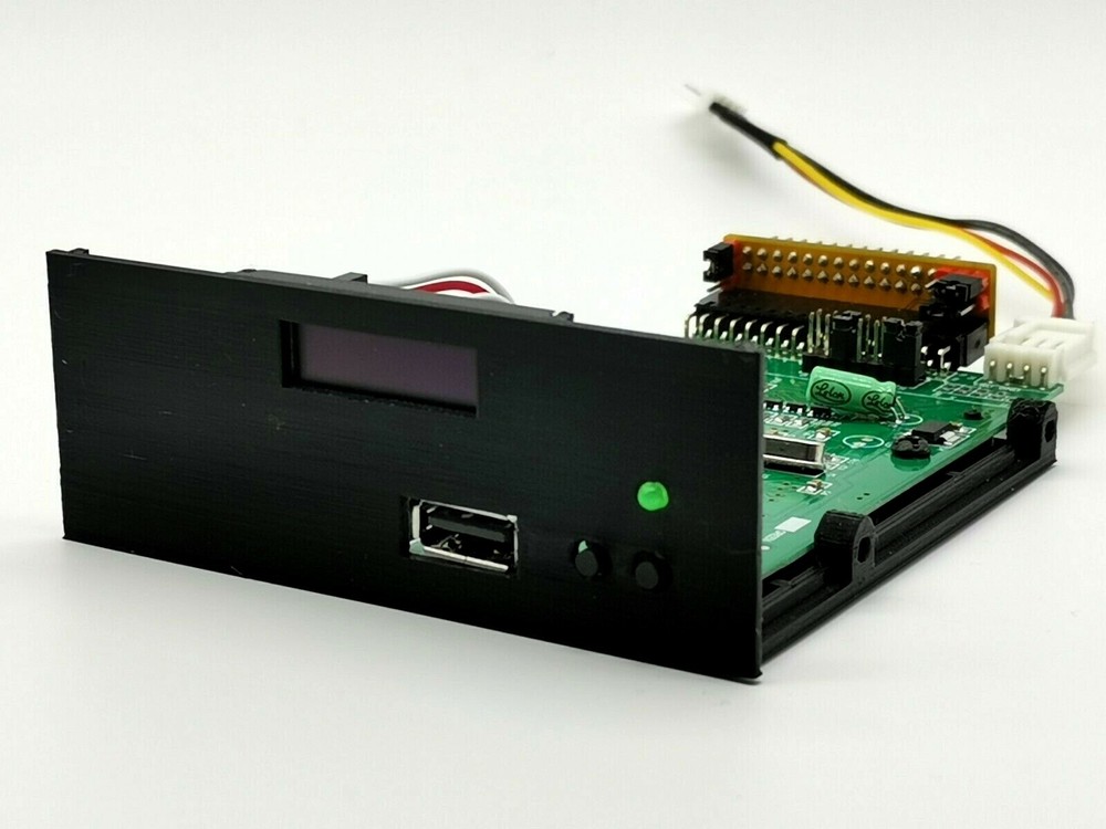 ZX SPECTRUM 128 +3 GOTEK - 3D PRINTED MOUNT - OLED DISPLAY - FLASH FLOPPY
