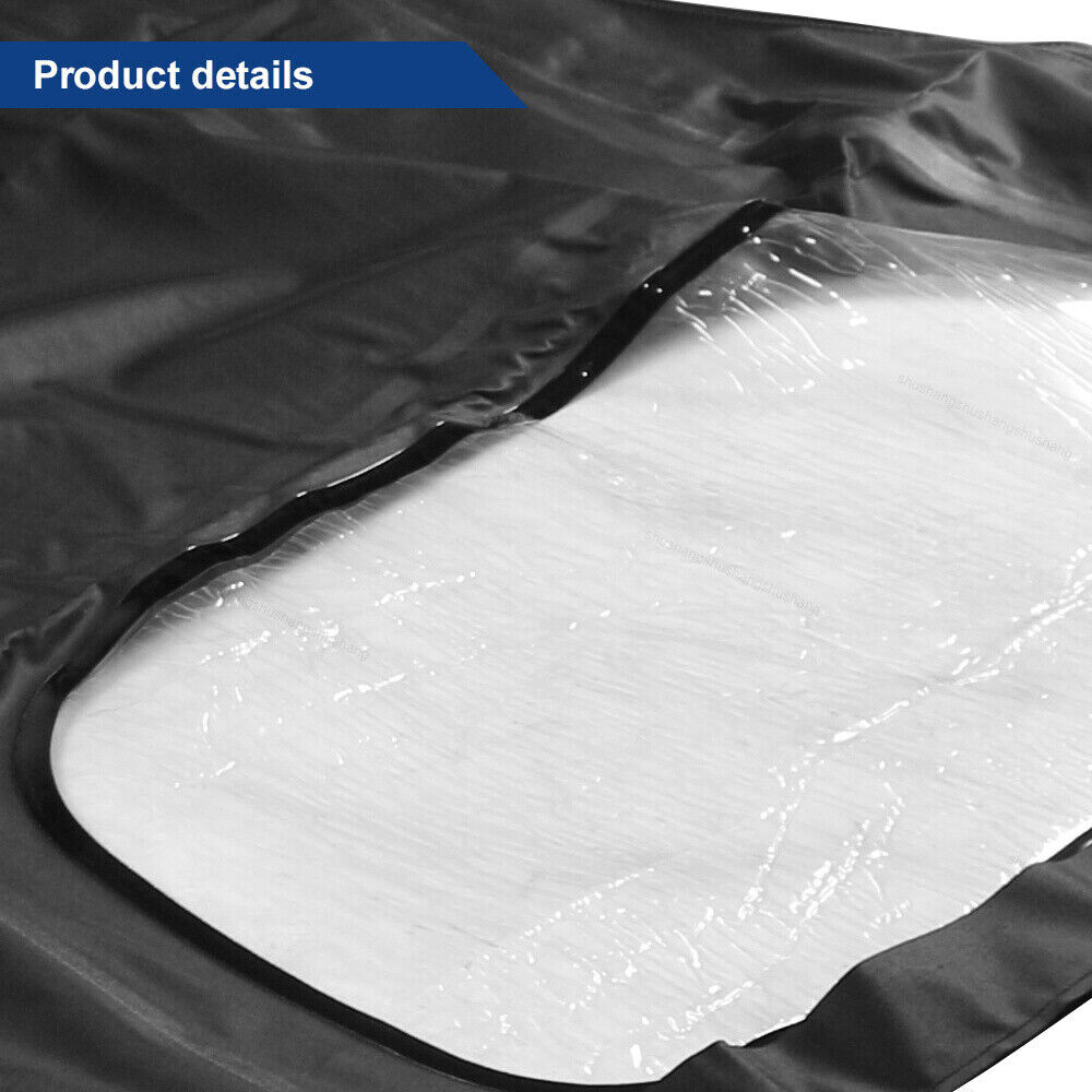Convertible Soft Top Plastic Window Replace Fit for 97-2001 2002 Model 986 2.7L