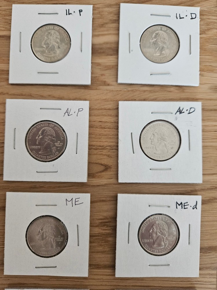 2003 State Quarters - P & D Set