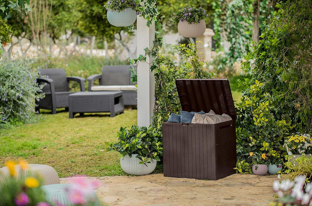 City Box Cushion Box - Brown