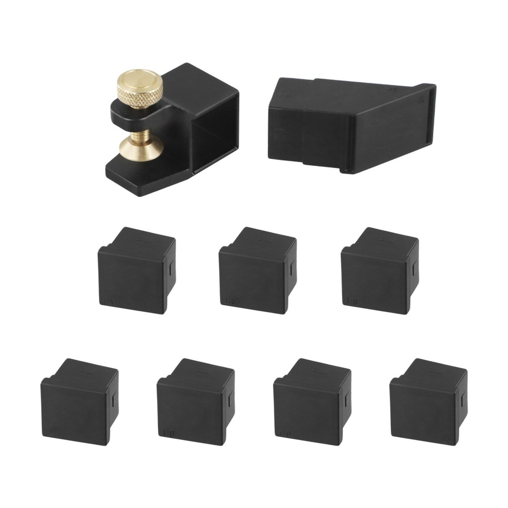 Dovetail Cutter's Companion Adjustable Angle Guide Tool for Accuracy in Work