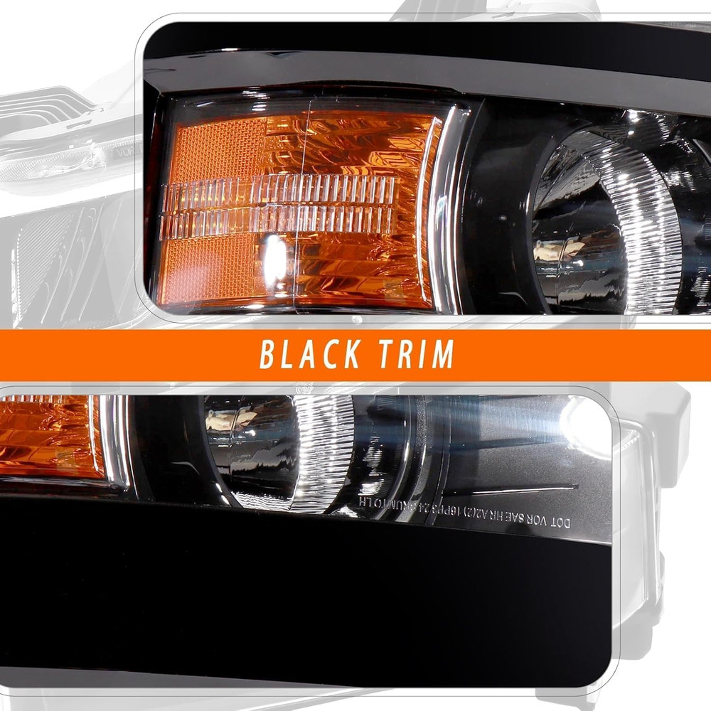 Headlight Assembly for Chevy Silverado 2500HD 15-19