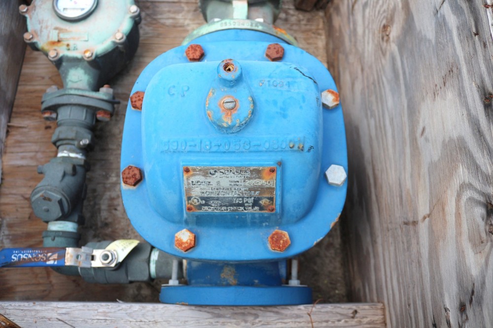 SENSUS Metering System 4" Fireline w/ 1.5" SR Fire Main Pipeline Strainer