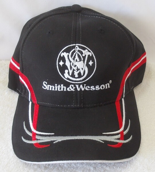 SMITH & WESSON DECORATED ADJUSTABLE CAP HAT - NWOT