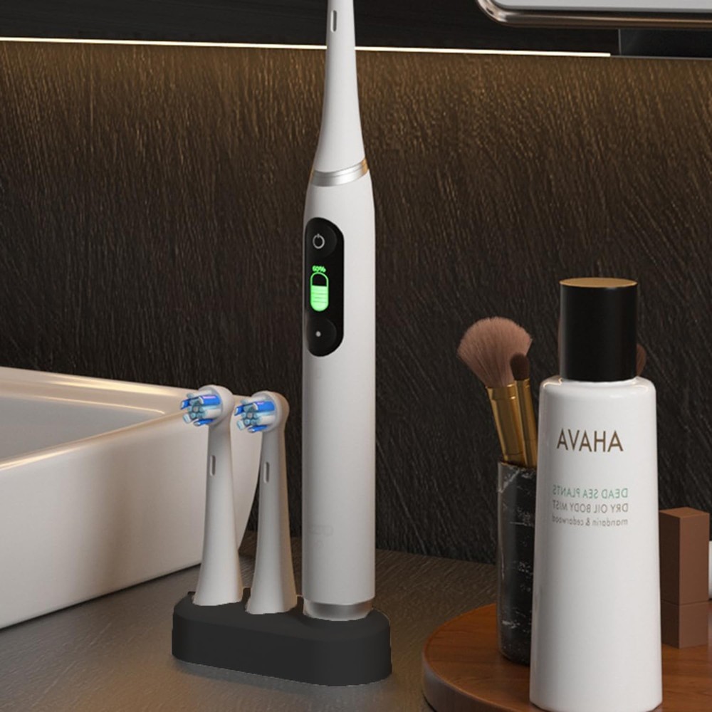 CHOKMAX Toothbrush Holder, Replacement Stand Base Compatible with Oral Black