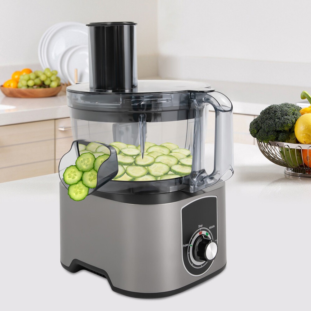 3-In-1 Electric Vegetable Slicing Machine Fruit Dicing Machine Food Processor