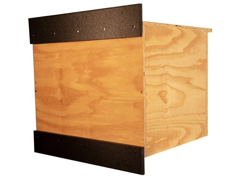 JCS Wildlife 3 Sided Platform Barn Owl Nesting Box