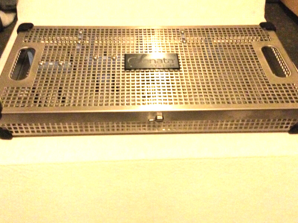 Summit Medical Ref OM-1000-GS instrument sterilization case Sonata System