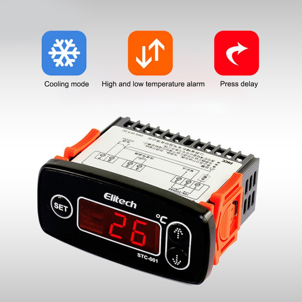 STC-001 Cooling Defrost Alarm Output Sensor Temperature Controller