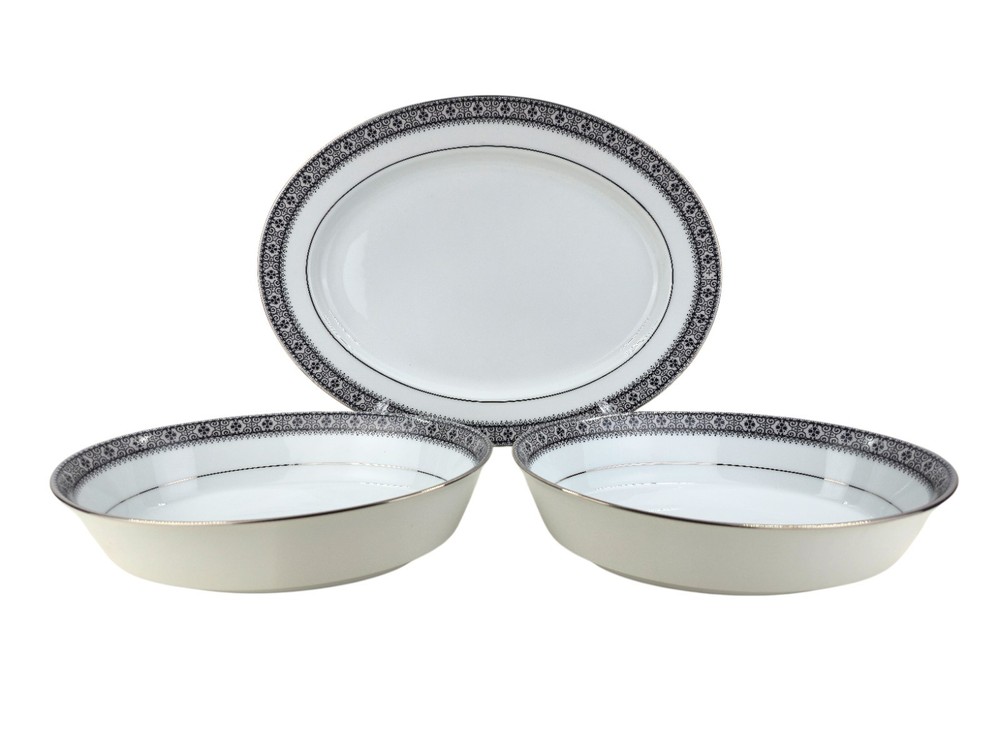 67 PC NORITAKE SEGOVIA DISH SET FOR 8 PLUS EXTRAS