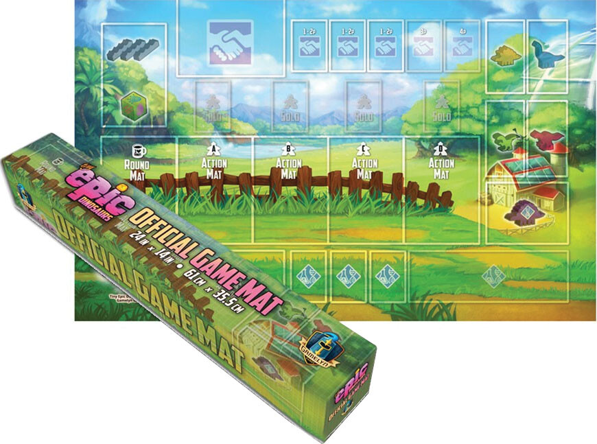 GLGTEDINOA01 Gamelyn Games Tiny Epic Dinosaurs: Game Mat