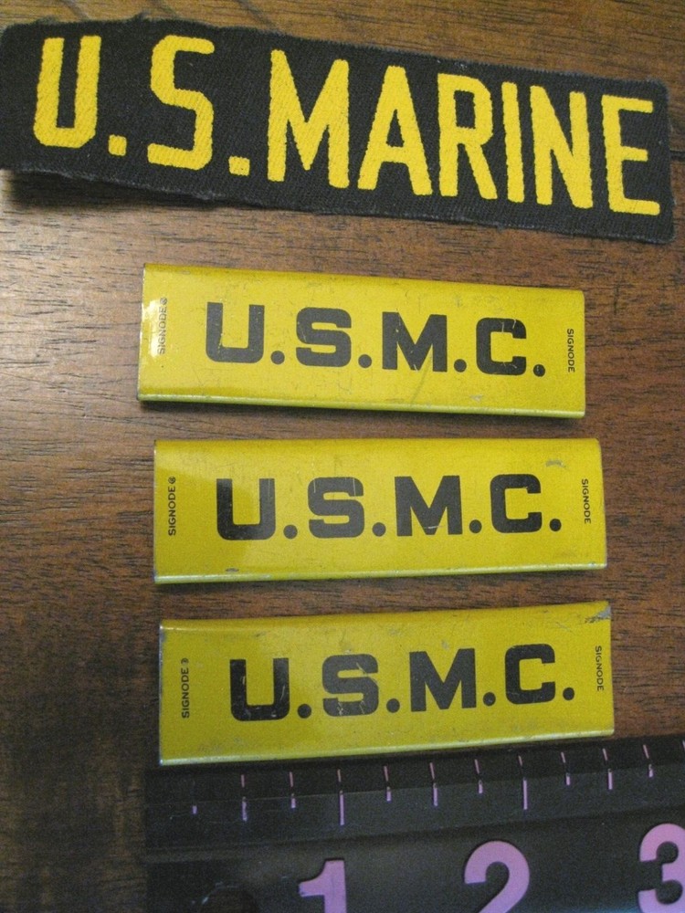 USMC Marine Corps WW II Insignia Military World war two