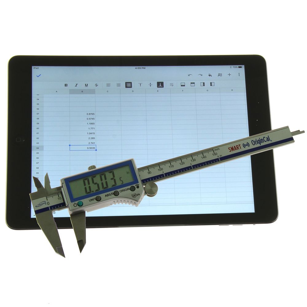 Digital Caliper Bluetooth Data 4"/100mm Absolute Origin IP54 Protection iGaging