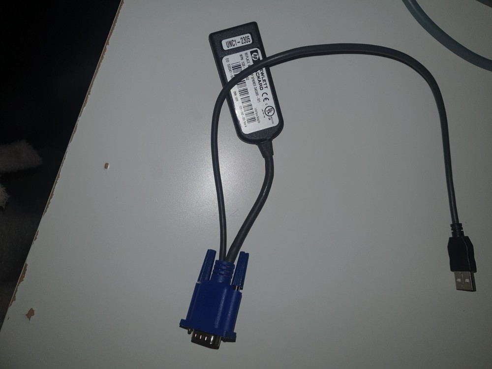 Genuine HP 520-341-002 KVM USB Interface Adapter Cable